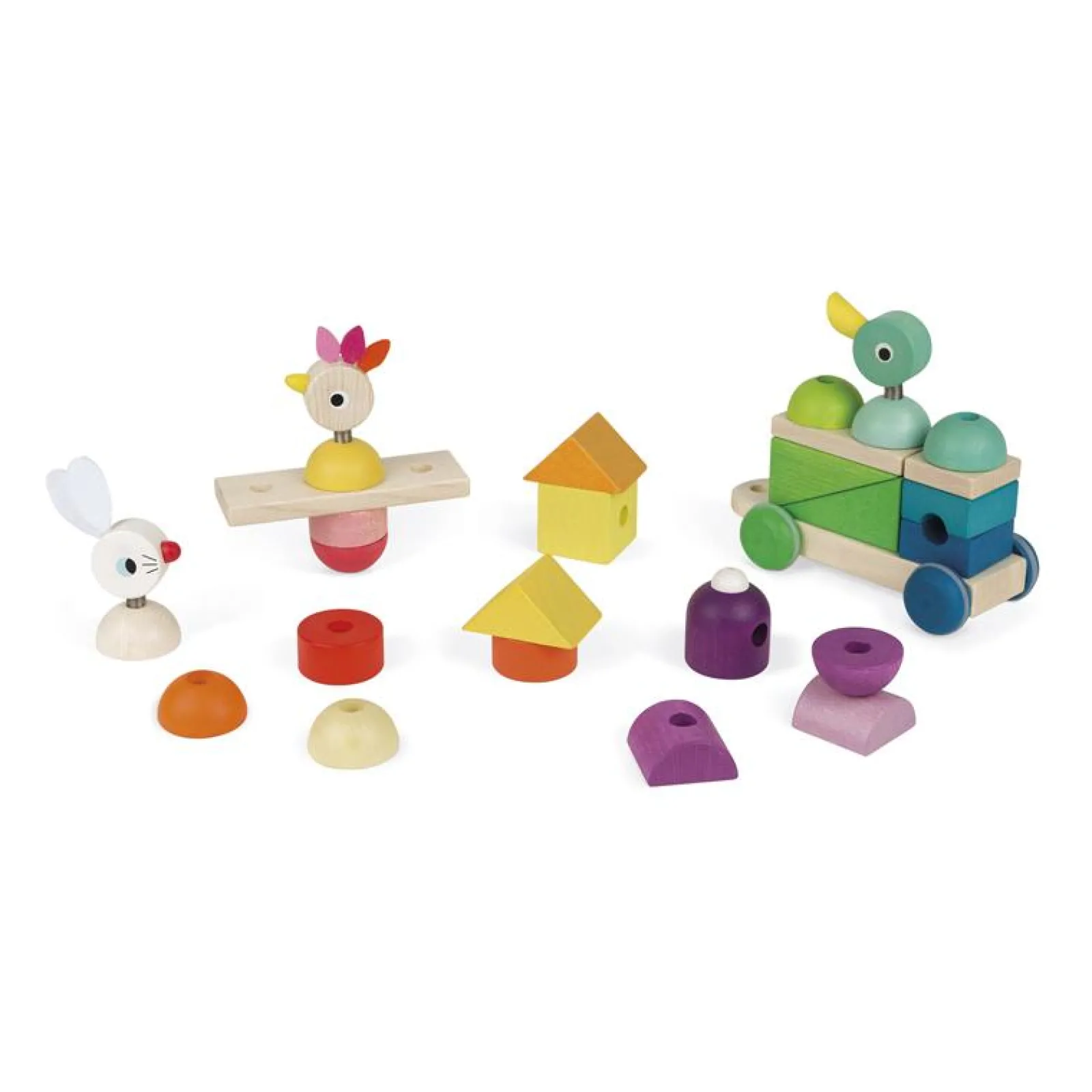 Kinder Little Helper Aktivitäts- Und Lernspielzeug | Riesenzug In Mehreren Farben Von Zigolos | Holzspielzeug