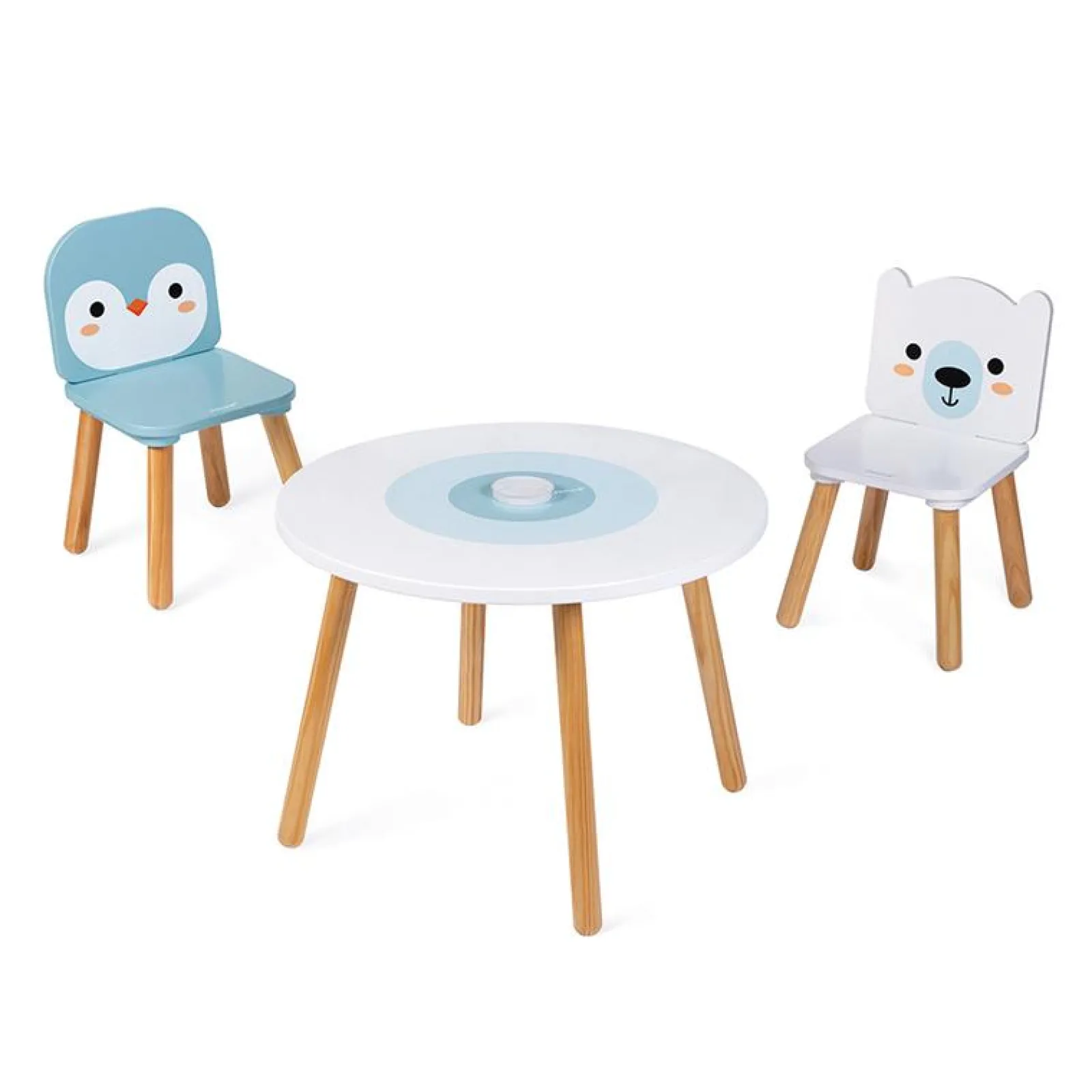 Kinder Little Helper Aktivitäts- Und Lernspielzeug | Tisch Und 2 Stühle – Polar | Aktivitätszentren, Spielsets Und Tische