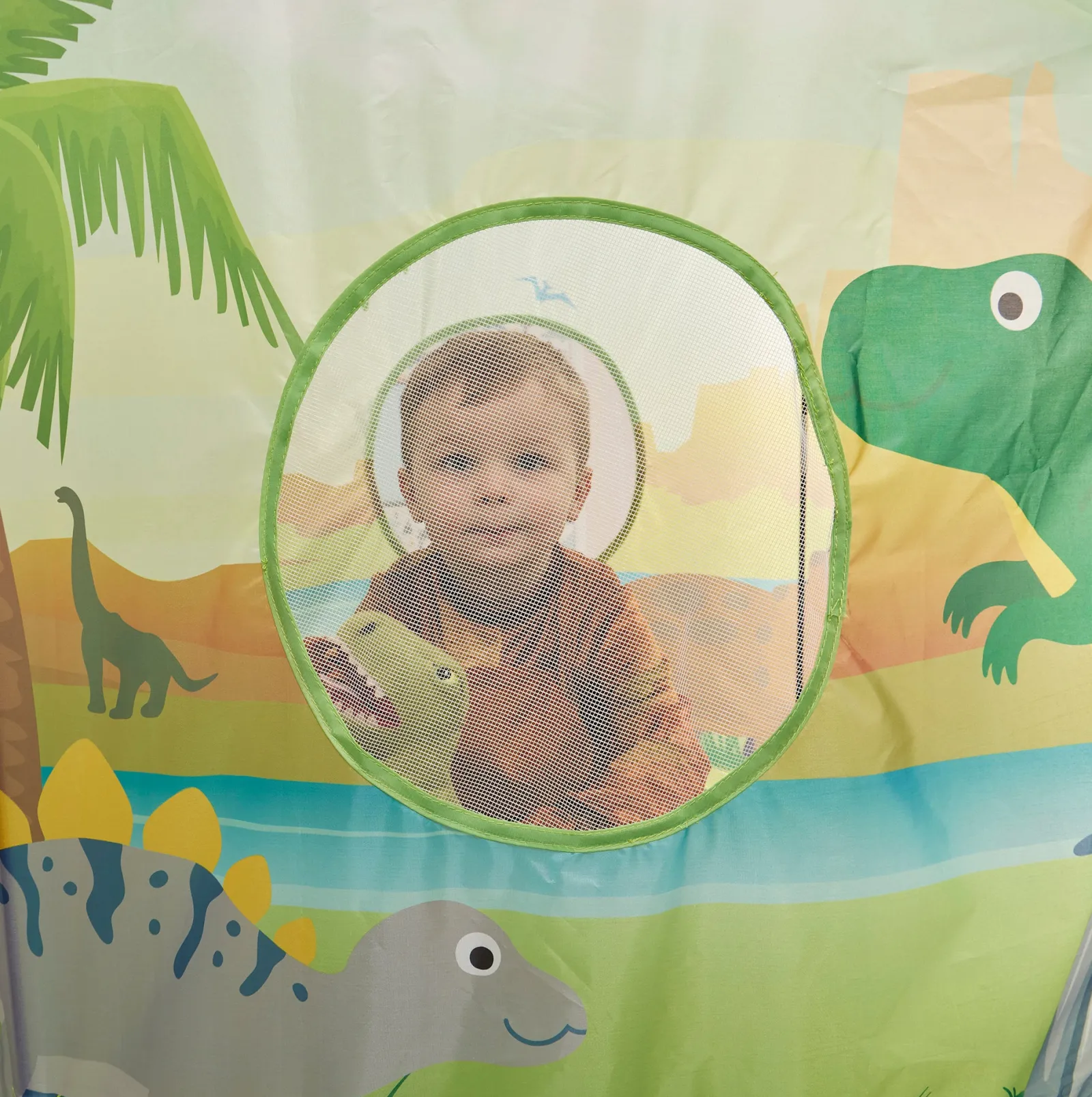 Little Helper Austismusfreundliches Pop-up-Spielzelt mit Dinosauriern für Kinder ab 2 Jahren | Höhle | Aufbewahrungstasche | 18m +