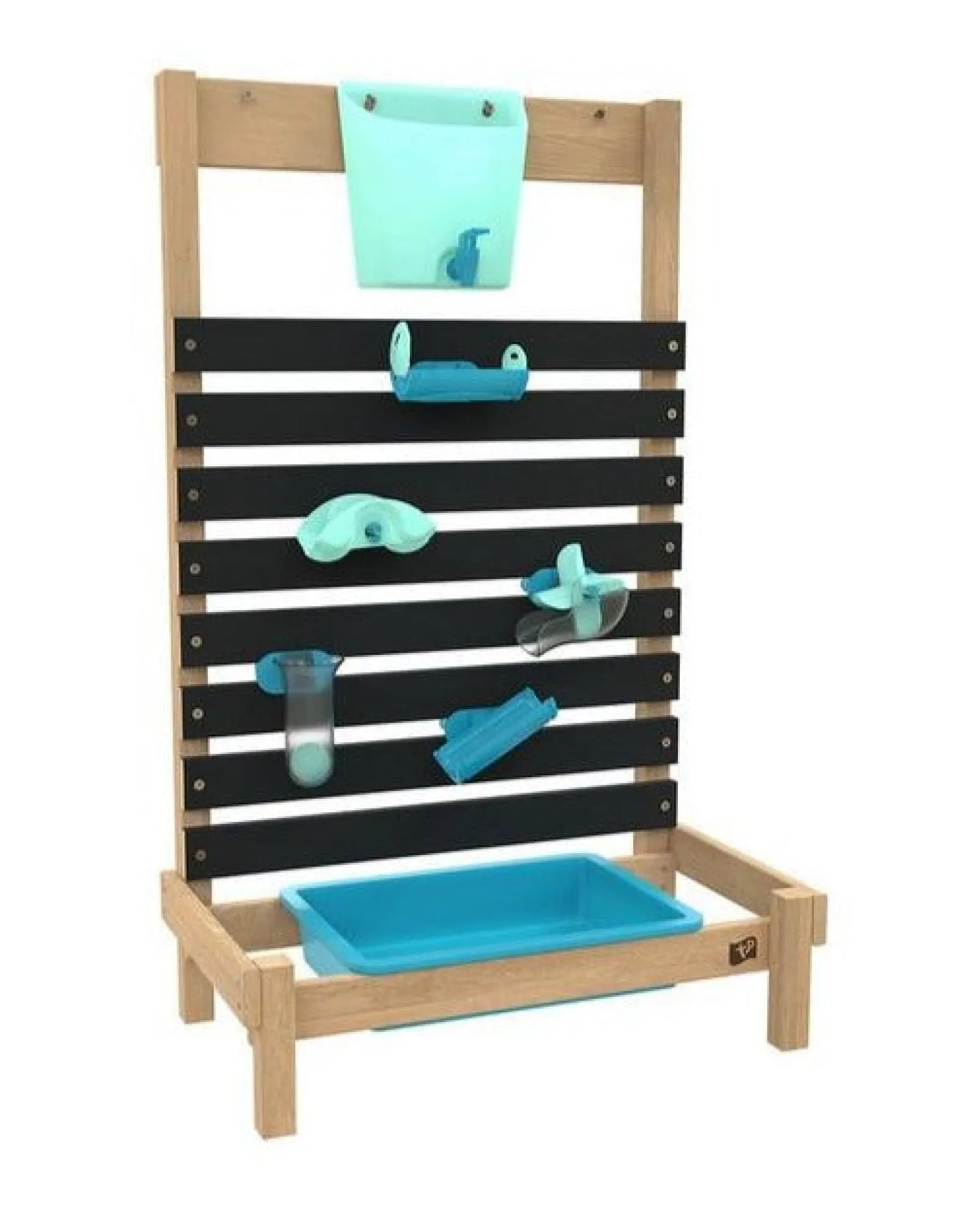 Little Helper Autismusfreundliche sensorische Montessori-Wasserwand aus Öko- und FSC-Naturholz | Wasserspiel | 3 Jahre+