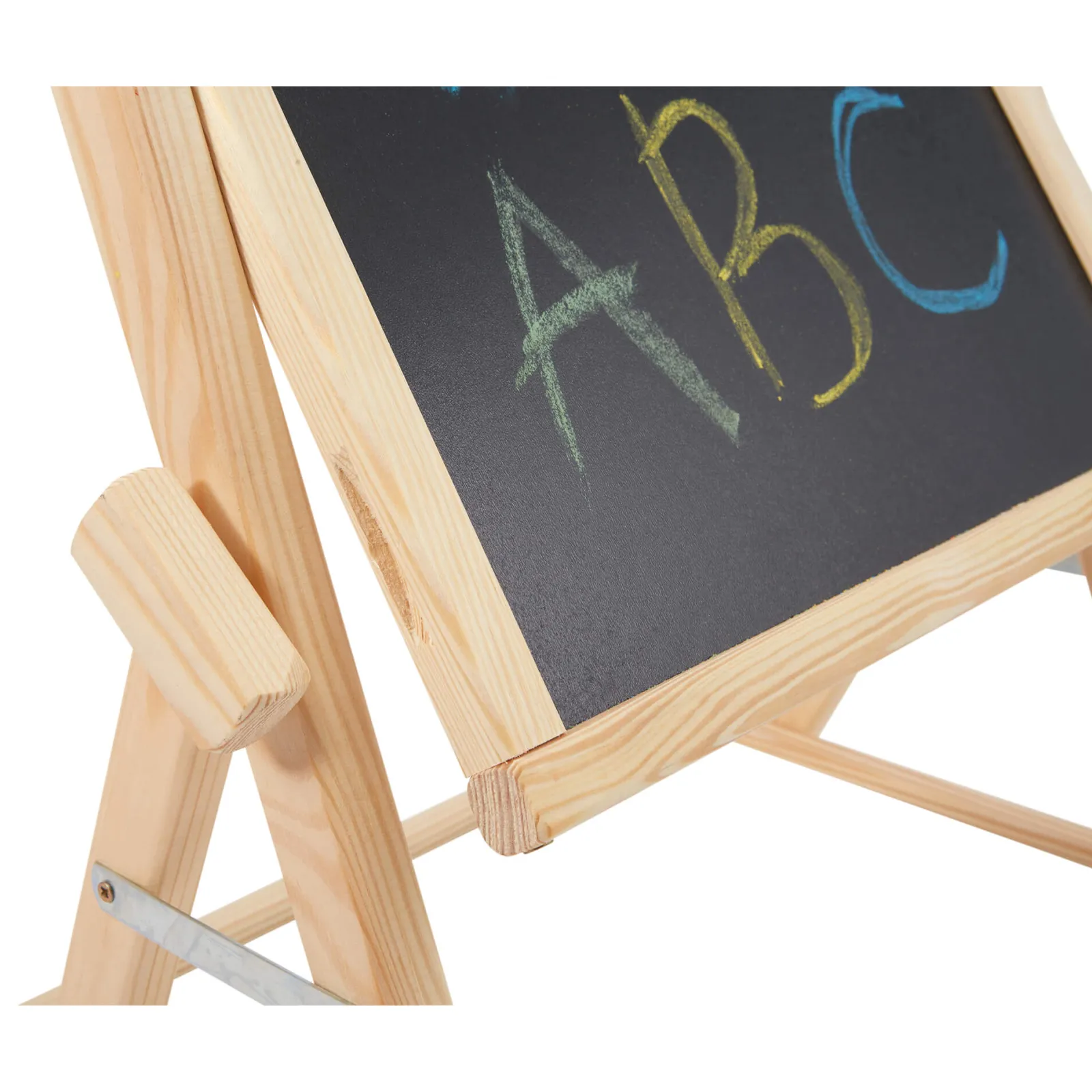 Kinder Little Helper Doppelseitige 4-in-1-Staffelei aus Holz für Kinder | Papierrolle | Zählperlen | 35-teiliges Zubehör | Ab 3 Jahren