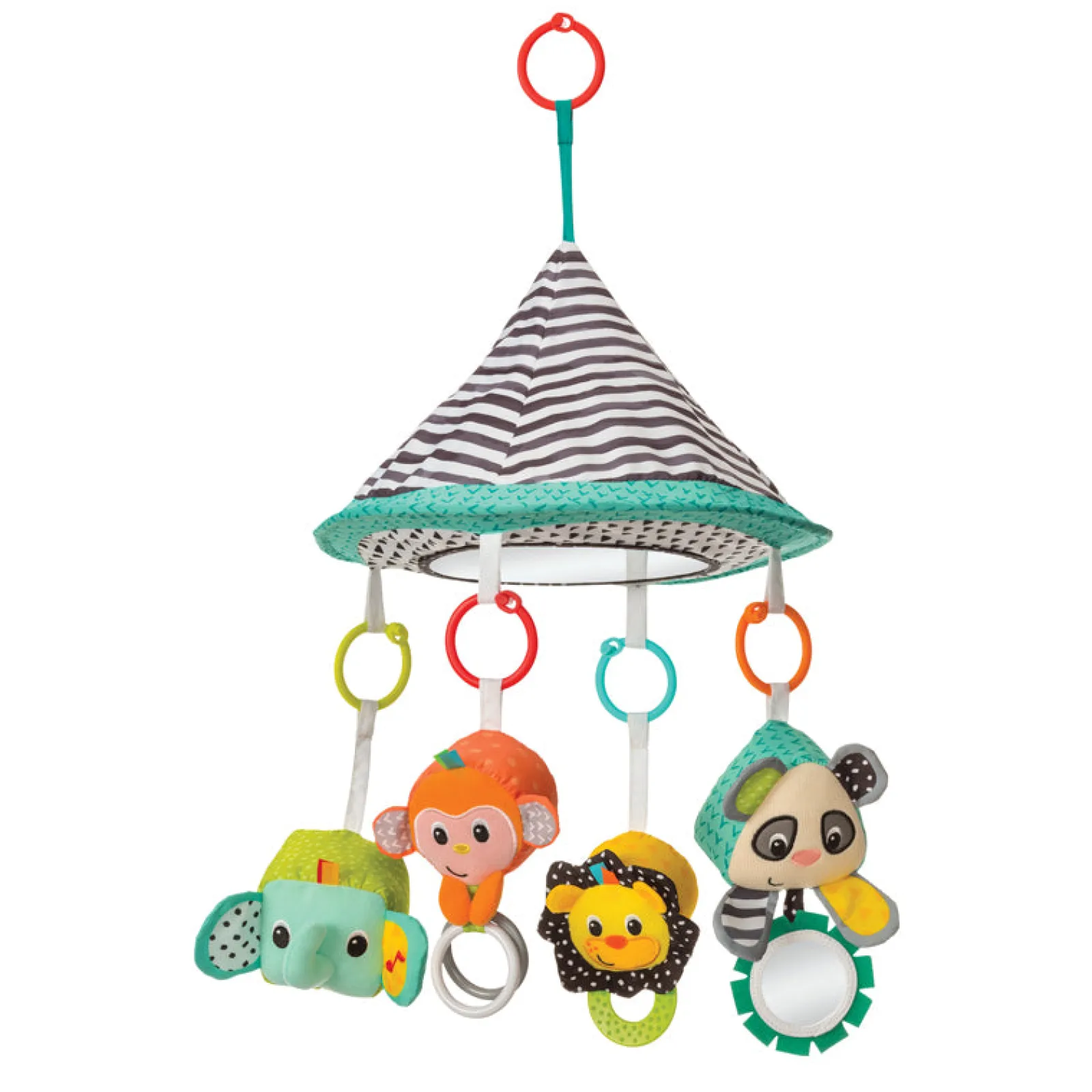 Kinder Little Helper Dreieckiges Tipi | Mitwachsendes Aktivitätsgymnastikzentrum für Babys und Kleinkinder | Baby-Spielmatte | Baby-Fitnessstudio