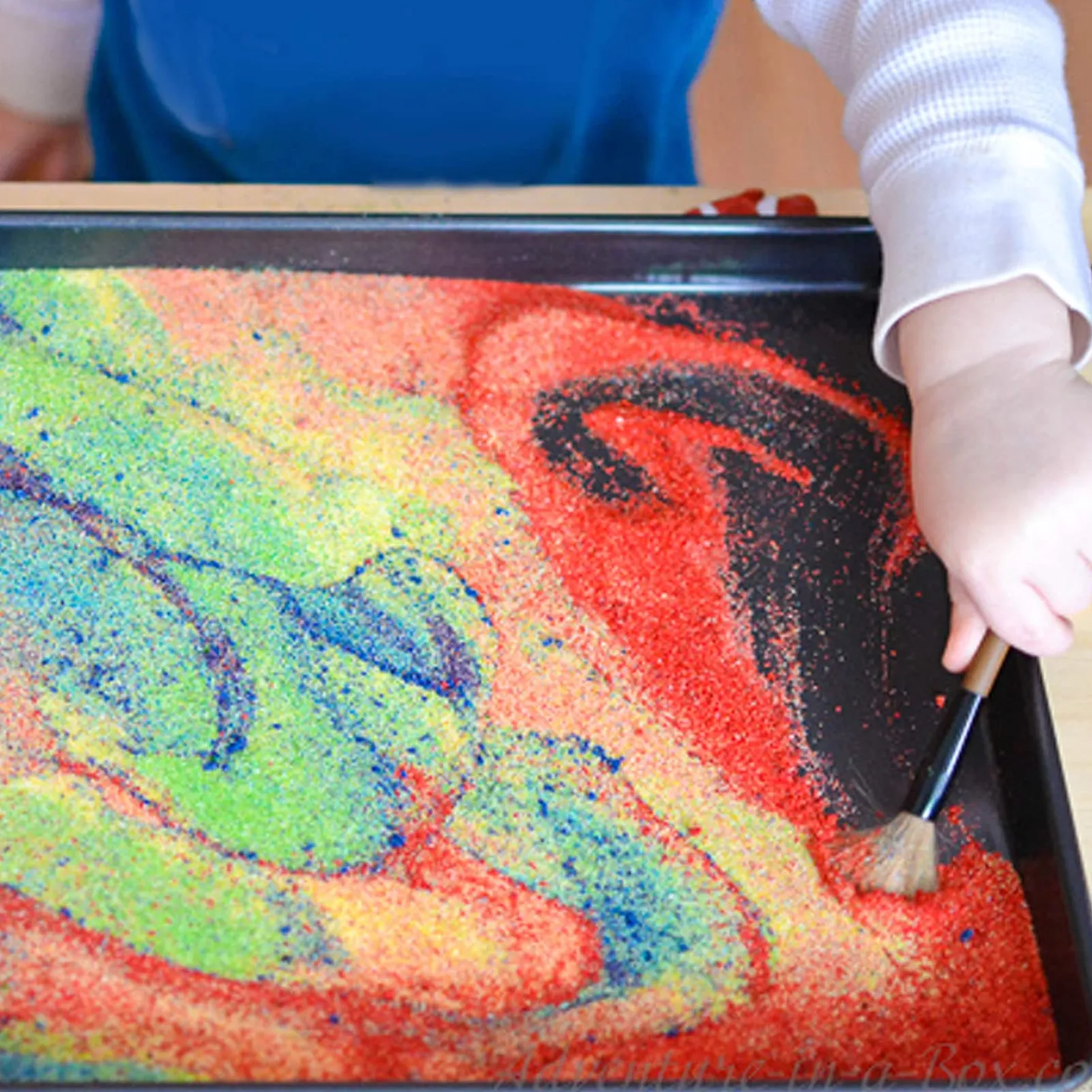 Little Helper Giftfrei und supersicher | Spielsand hinterlässt keine Flecken | Farbiger Sandkastensand | 4 x 5 kg