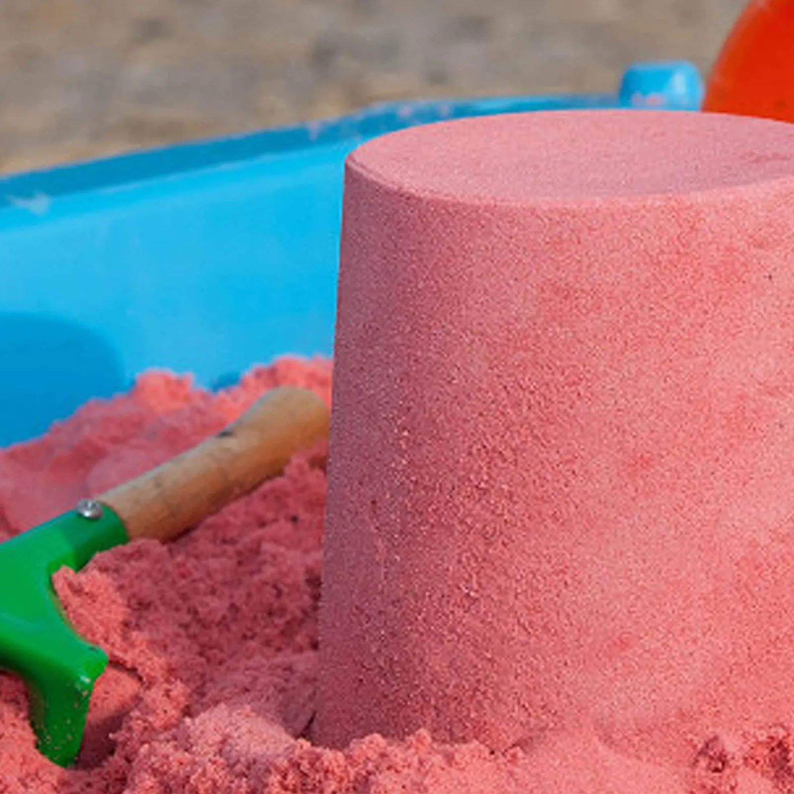 Little Helper Giftfrei und supersicher | Spielsand hinterlässt keine Flecken | Farbiger Sandkastensand | 4 x 5 kg