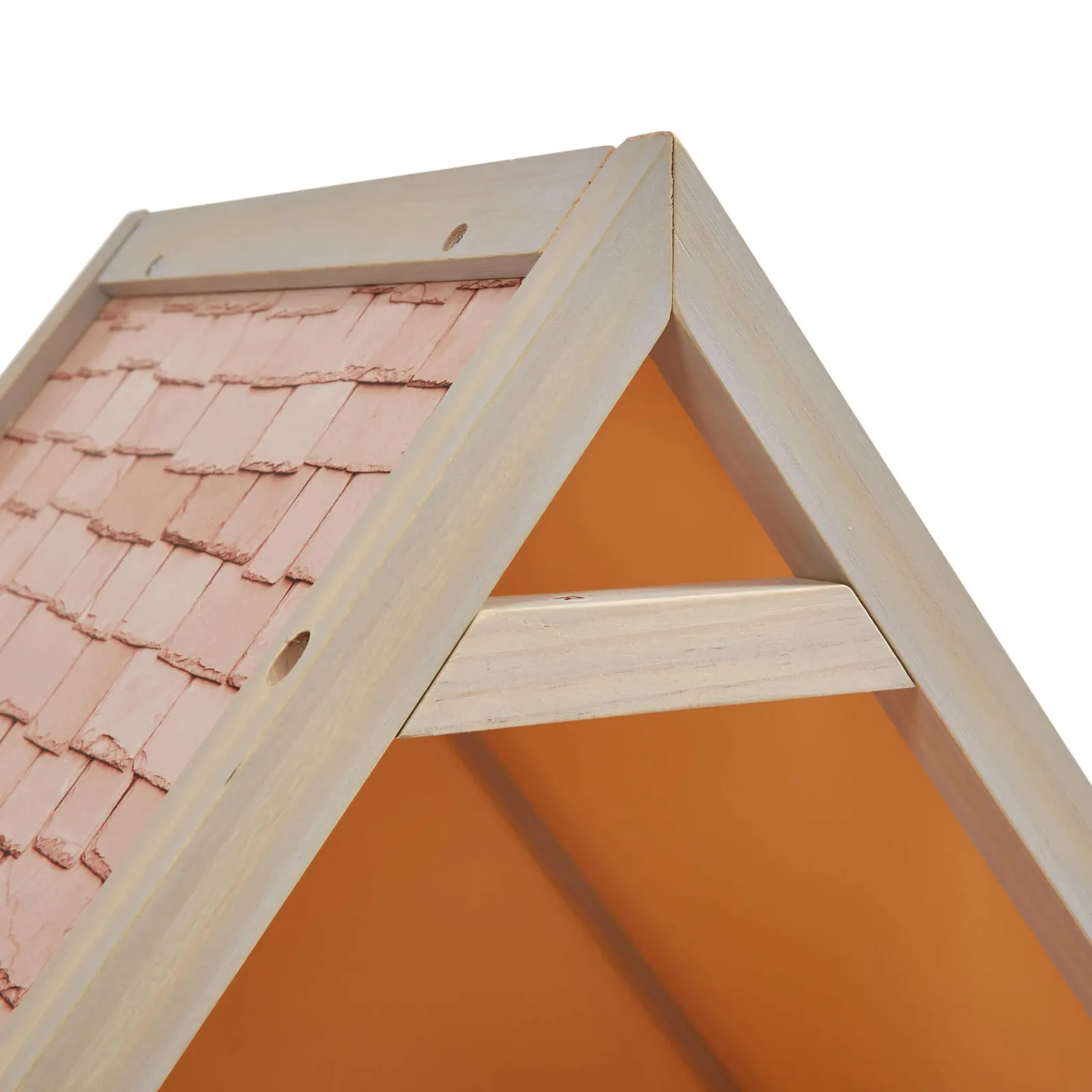 Little Helper Großes Montessori-Bücherregal aus Holz und Puppenhaus-Spielzeugaufbewahrung | 80 cm hoch x 77 cm breit