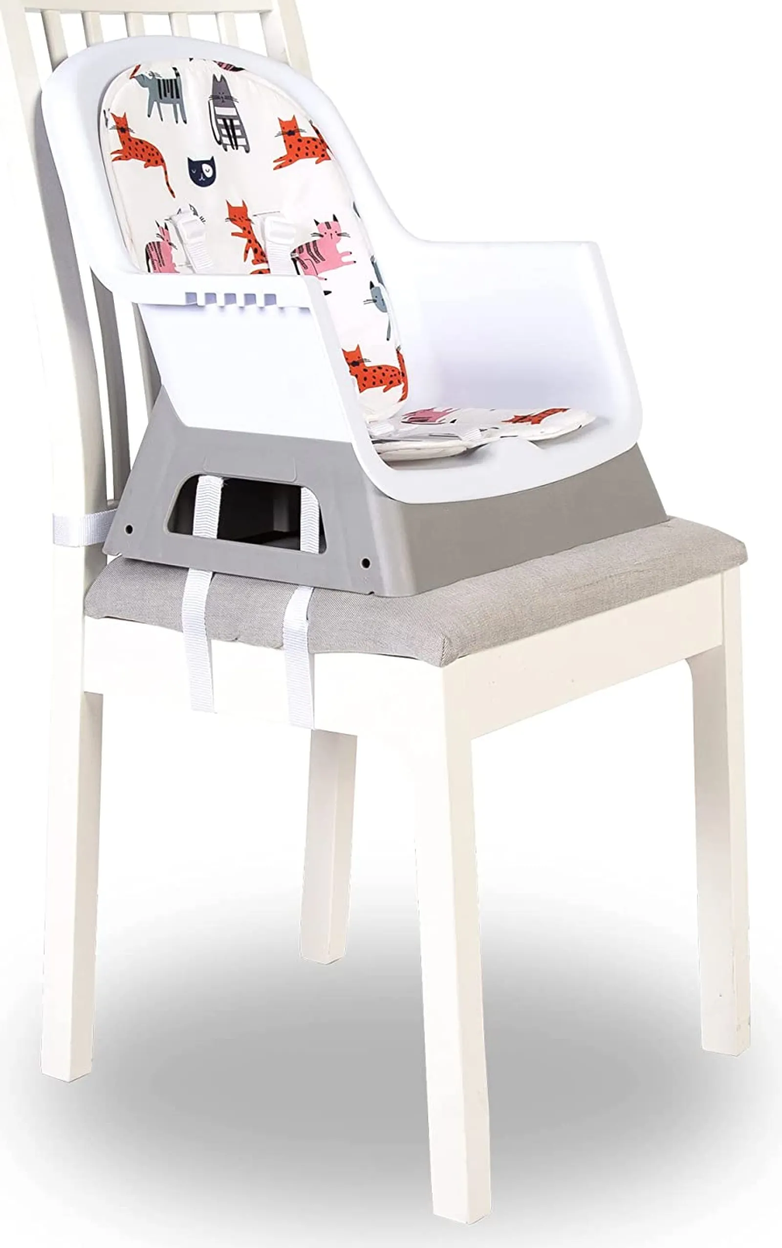 Little Helper 4-in-1 Mitwachsender Babyhochstuhl, niedriger Stuhl und Sitzerhöhung für Stühle | 6 Monate - 6 Jahre