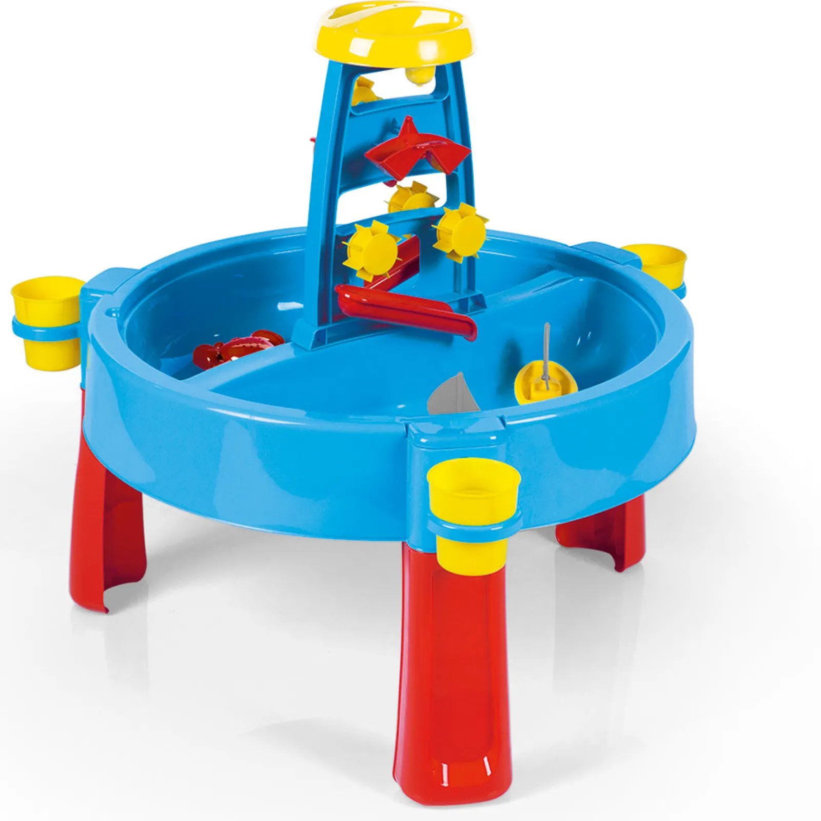 Little Helper 3-in-1 Sand- und Wassertisch für drinnen und draußen | Multi-Spielstation mit Malplatte