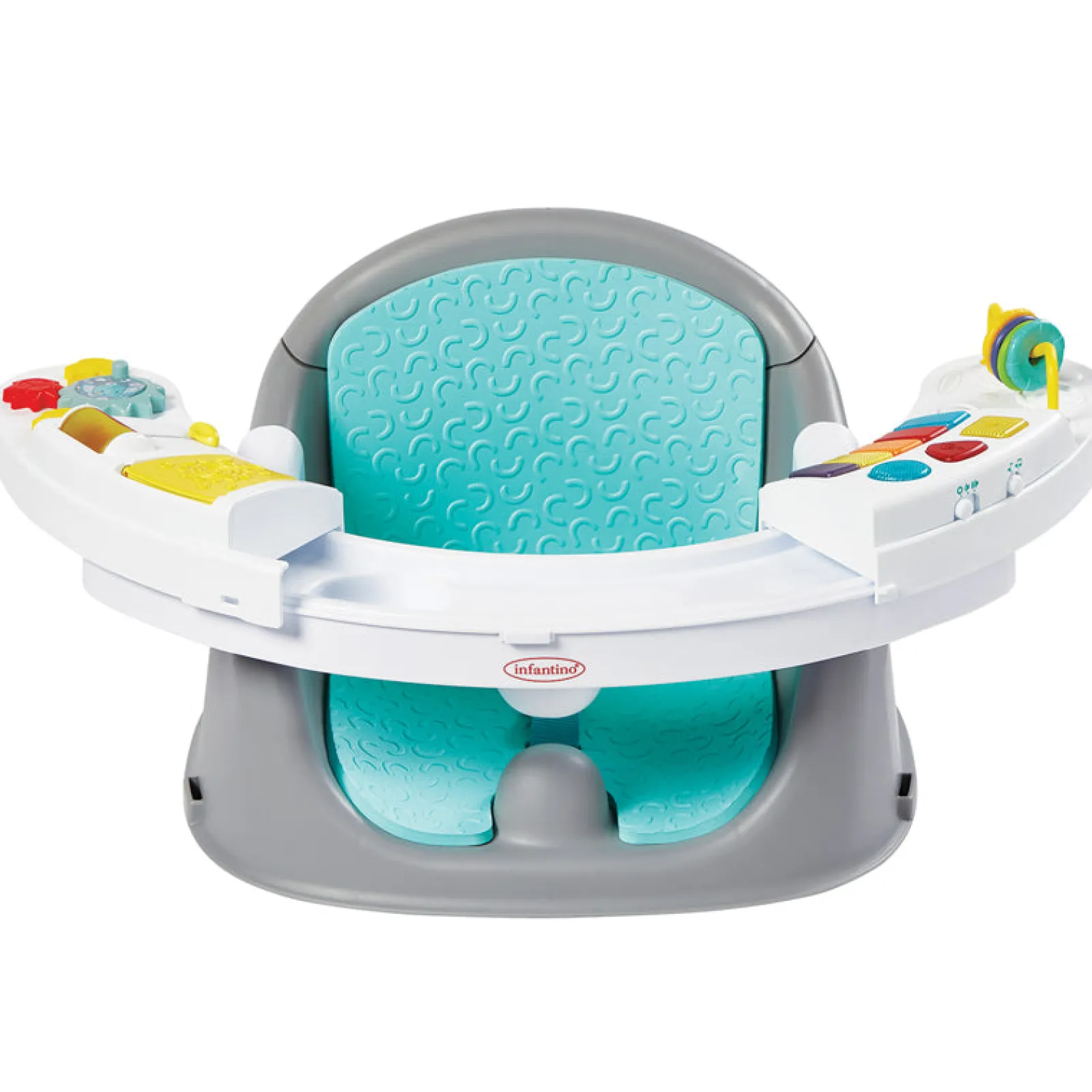 Kinder Little Helper 3-in-1-Aktivitätssitz mit Musik und Licht | Esszimmerstuhl mit Sitzerhöhung | Tragbarer Hochstuhl | Sitzerhöhungskissen | Herausnehmbares Tablett