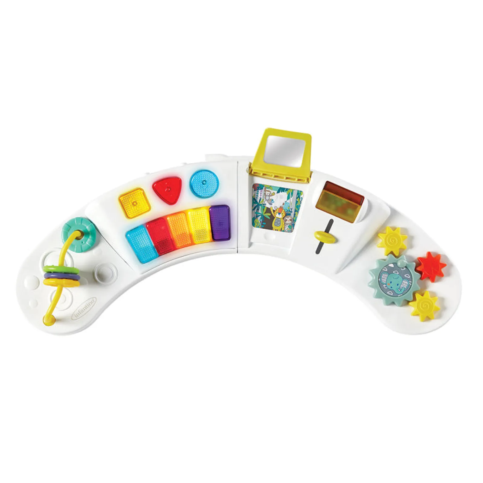 Kinder Little Helper 3-in-1-Aktivitätssitz mit Musik und Licht | Esszimmerstuhl mit Sitzerhöhung | Tragbarer Hochstuhl | Sitzerhöhungskissen | Herausnehmbares Tablett