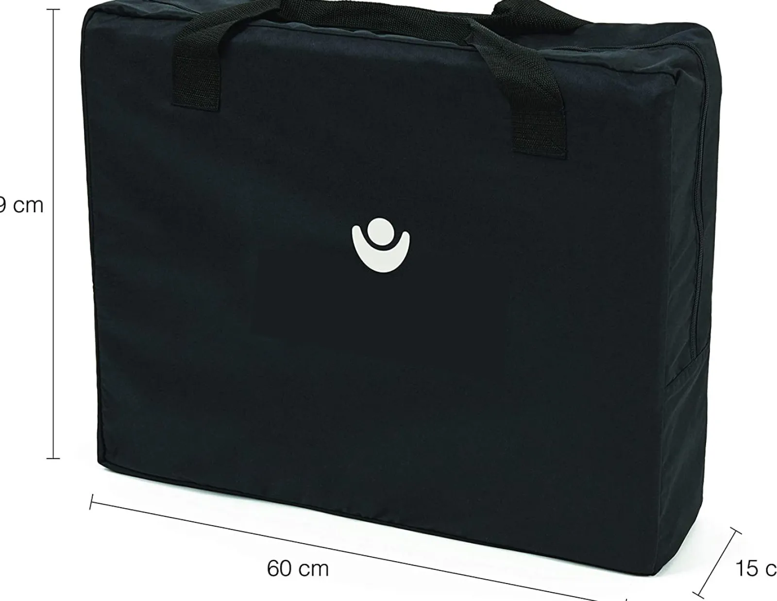 Kinder Little Helper Leicht zusammenzubauender 2-in-1-Laufstall und Reisebett für Babys | Dicke Matratze, Laken und Tragetasche | Grau | 0–36Monate