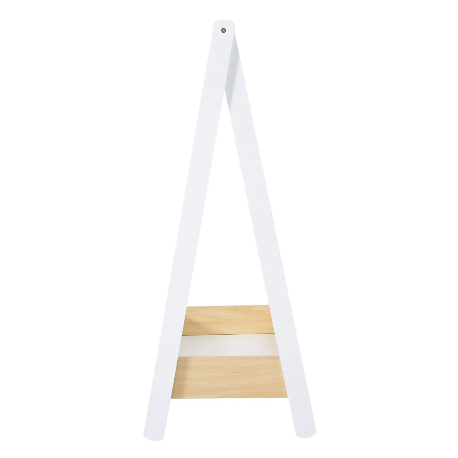 Kinder Little Helper Montessori Holz-Kleiderstange für Kinder mit Stauraum | Dress-up-Schiene | 98 cm hoch