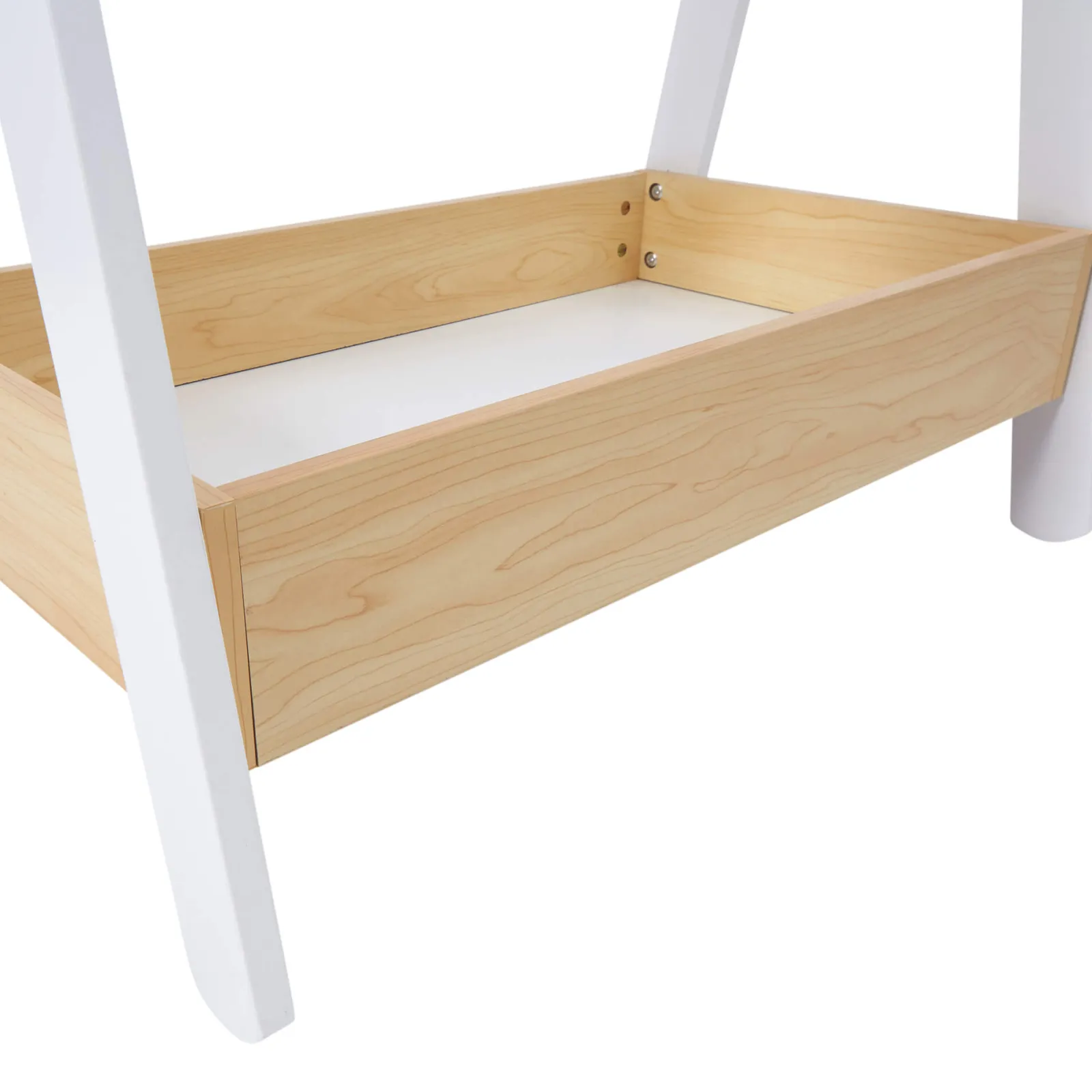 Kinder Little Helper Montessori Holz-Kleiderstange für Kinder mit Stauraum | Dress-up-Schiene | 98 cm hoch