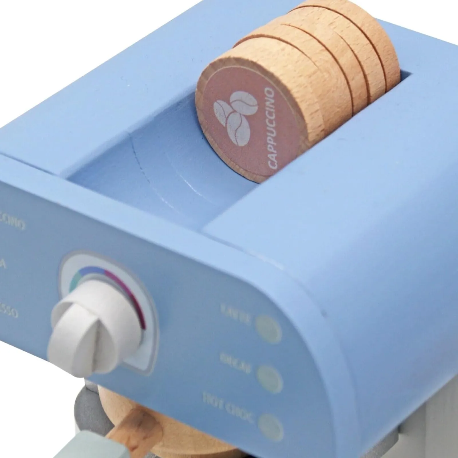 Little Helper Montessori Kaffeemaschine aus Holz | Barista Set mit Zubehör | Rollenspiel | 36m+
