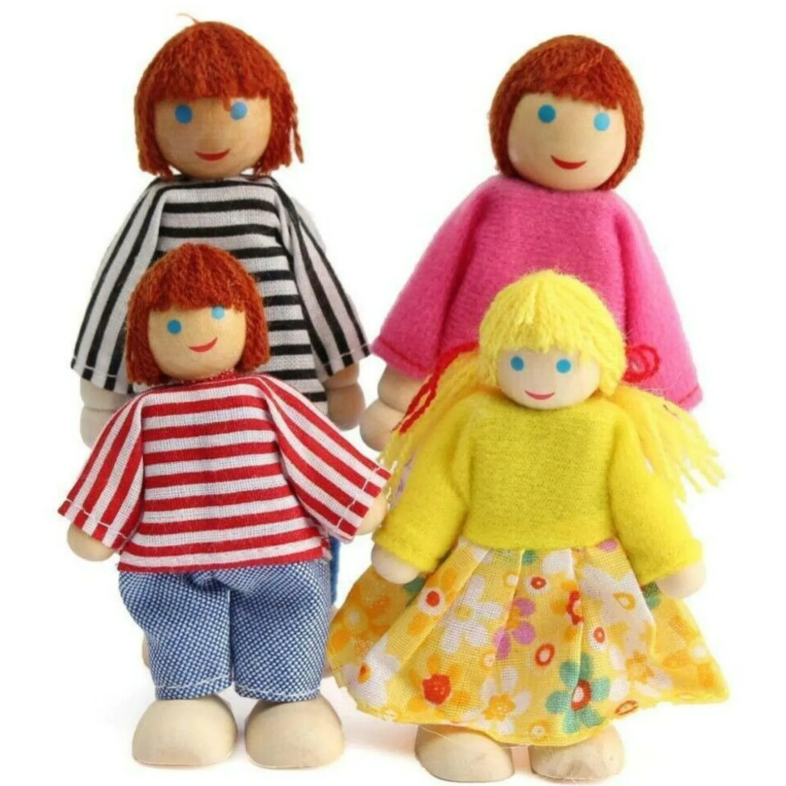 Little Helper Montessori Puppenhaus Kleine Puppen & Familien | Auswahl an Sets | Ab 3 Jahren