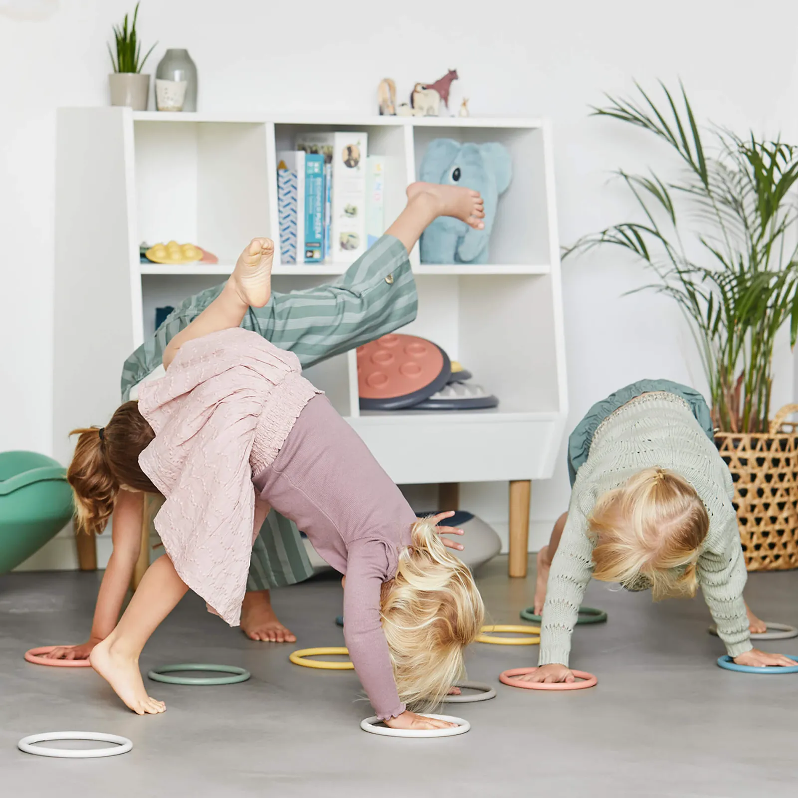 Little Helper Montessori-Aktivitätsringe im skandinavischen Stil | Nordische Produktreihe | 6er-Set