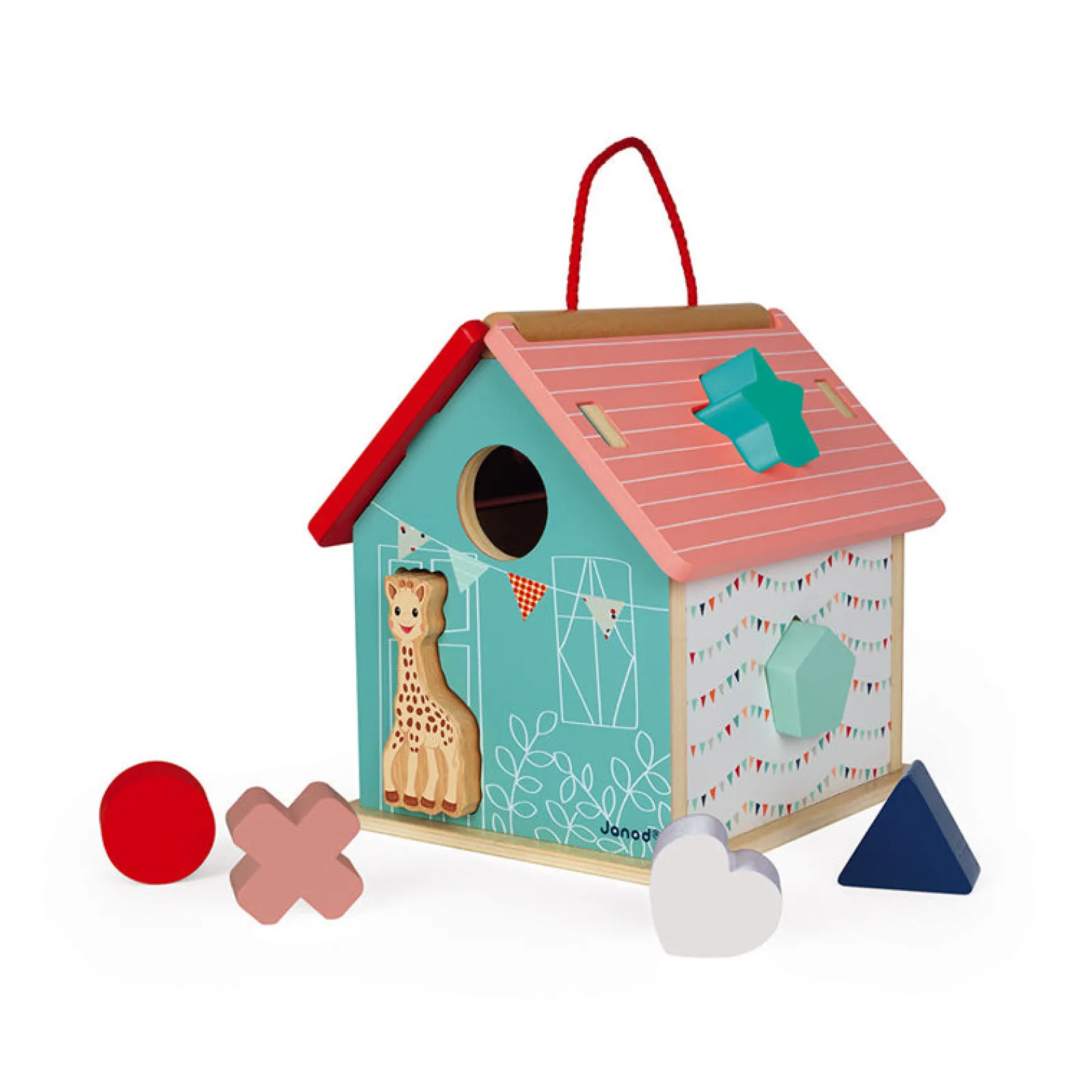 Little Helper Montessori-Holzspielzeug Für Kinder | Formsortierhaus | 18-36 Monate
