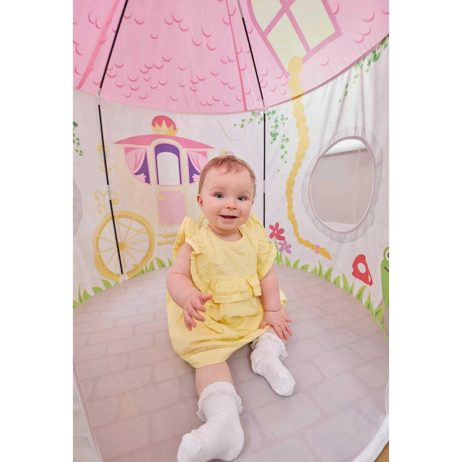 Little Helper Pop-up-Spielzelt Prinzessin für 2 Personen für australisch-amerikanische Kinder | Höhle | Aufbewahrungstasche | 18m +