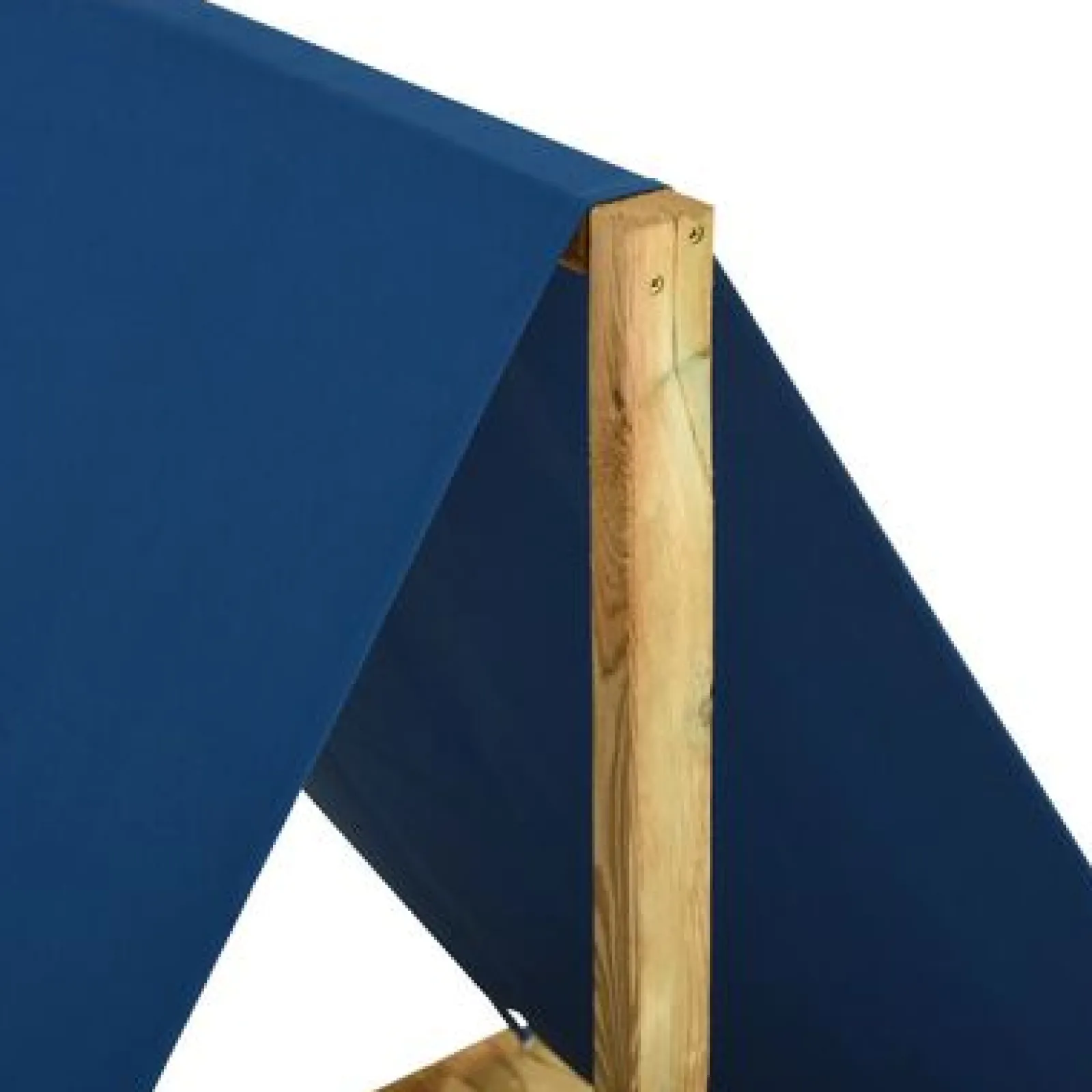Little Helper Robuster, verrottungsbeständiger Sandkasten aus Öko-Holz | Schiff mit fester Struktur und Dach | Blau | 98 x 80 x 60 cm