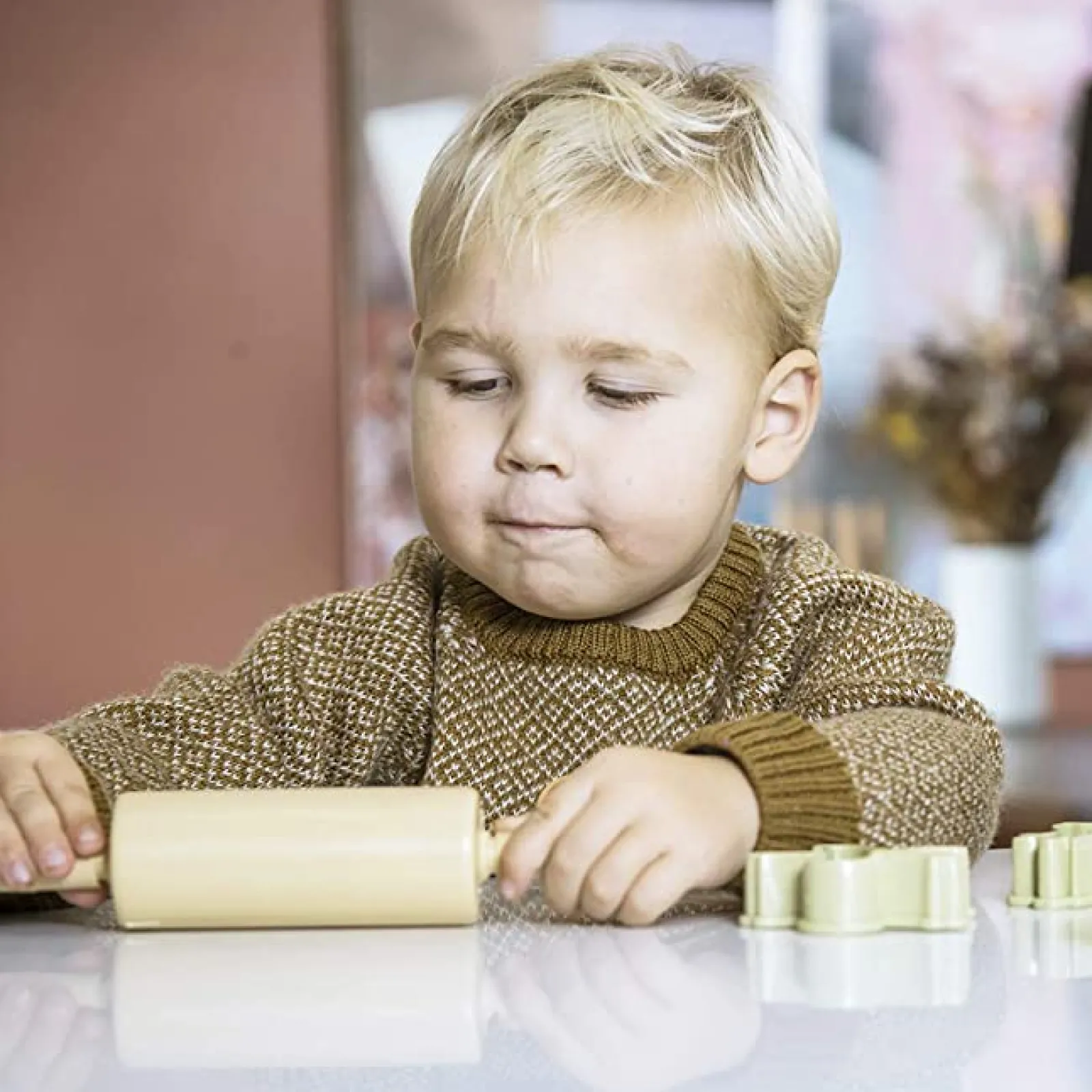 Little Helper 11-Teiliges Backset Aus 100 % Recycelbarem Bio-Kunststoff | Umweltbewusst | Montessori-Lernen | Ab 2 Jahren