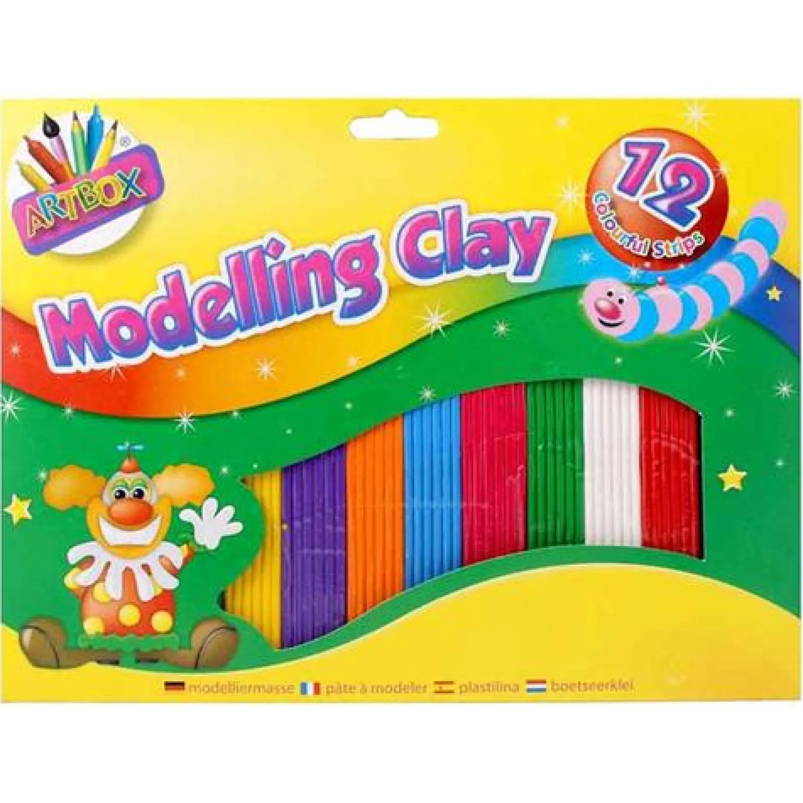 Kinder Little Helper 7-teiliges Bastelset für Kinder | Punkt-zu-Punkt-Buch | 12er-Pack Jumbo-Buntstifte | Plastilin | Malbuch | Stickerbuch | Aktivitätenbuch