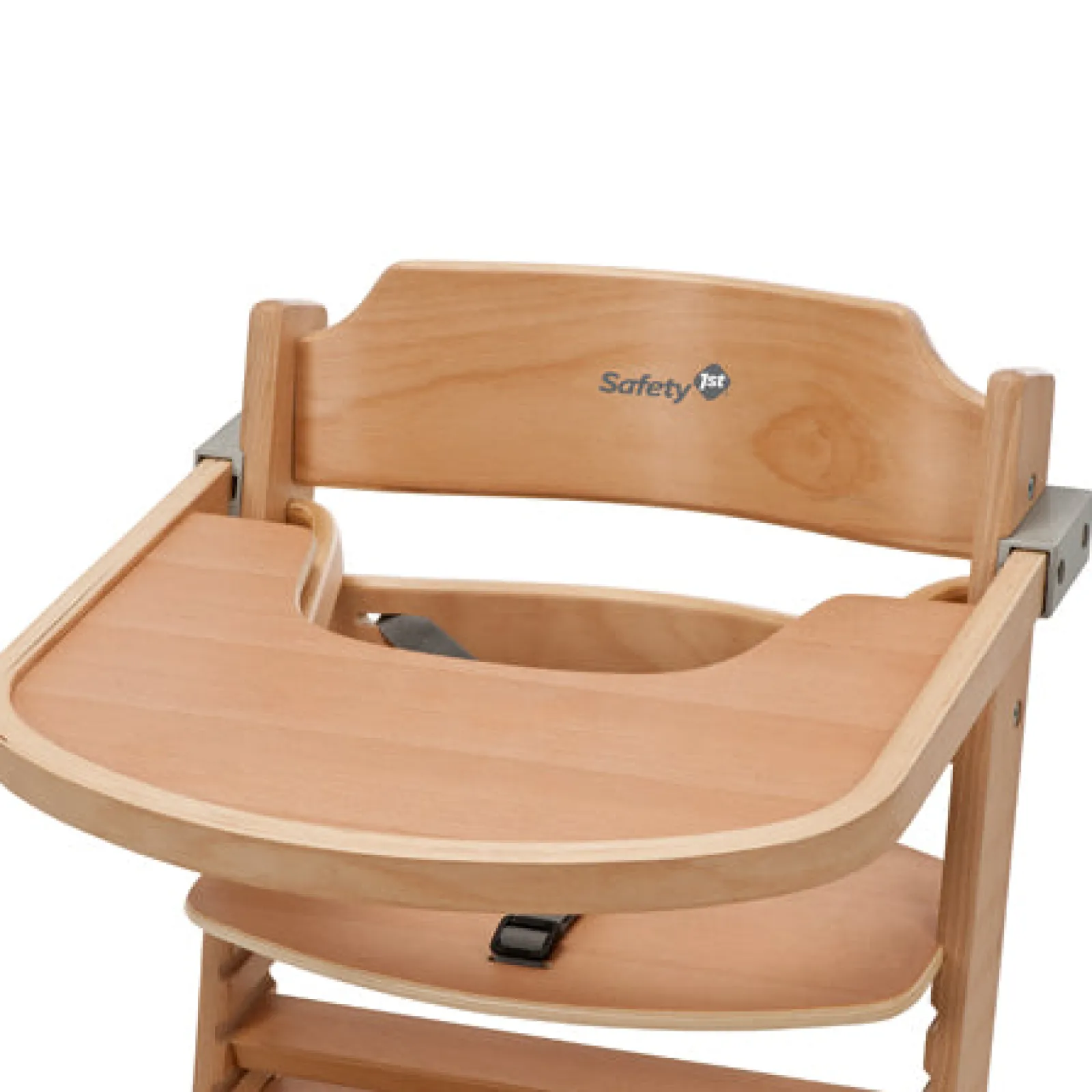 Little Helper Timba höhenverstellbarer Hochstuhl aus Holz mit Tablett | Natur | 6Monate – 10Jahre