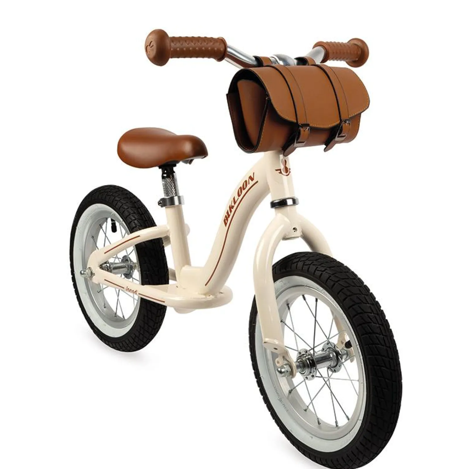 Kinder Little Helper Wippen, Rutscher & Fahrräder | Laufrad Aus Metall Im Vintage-Stil Von Bikloon | Beige | Fahrräder