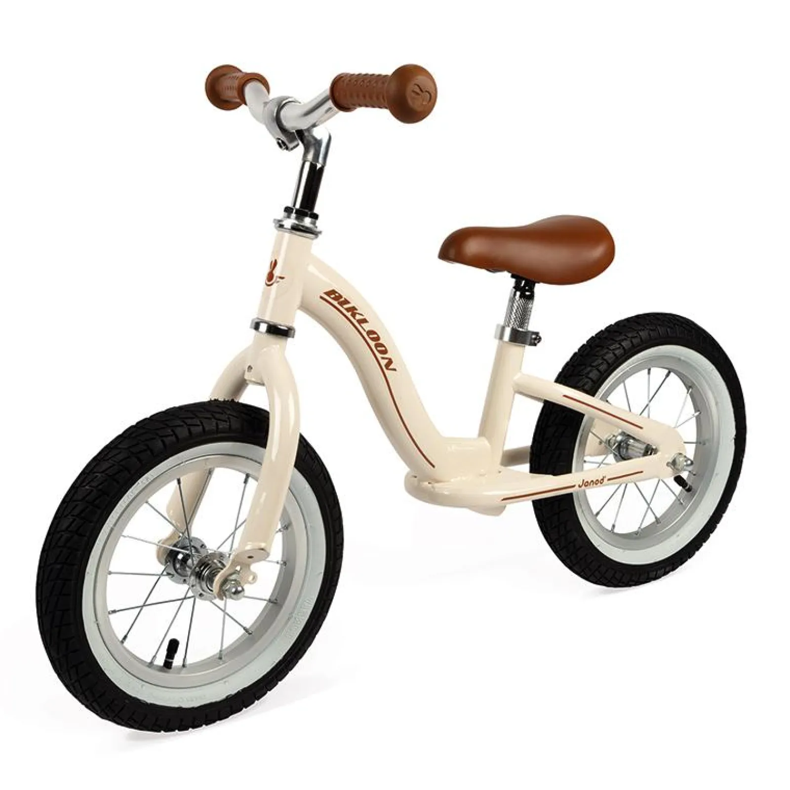 Kinder Little Helper Wippen, Rutscher & Fahrräder | Laufrad Aus Metall Im Vintage-Stil Von Bikloon | Beige | Fahrräder