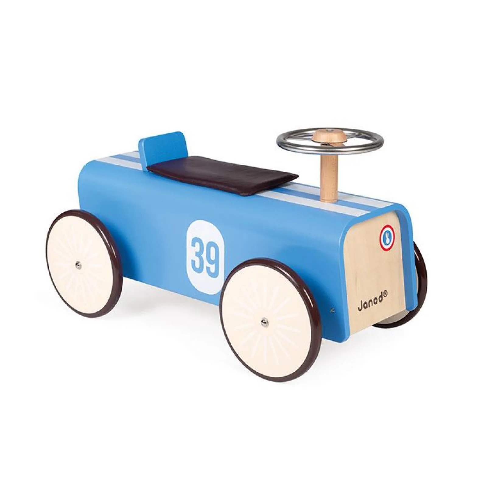 Kinder Little Helper Wippen, Rutscher & Fahrräder | Rutschauto | blaues Vintage-Rutschauto | 24m+