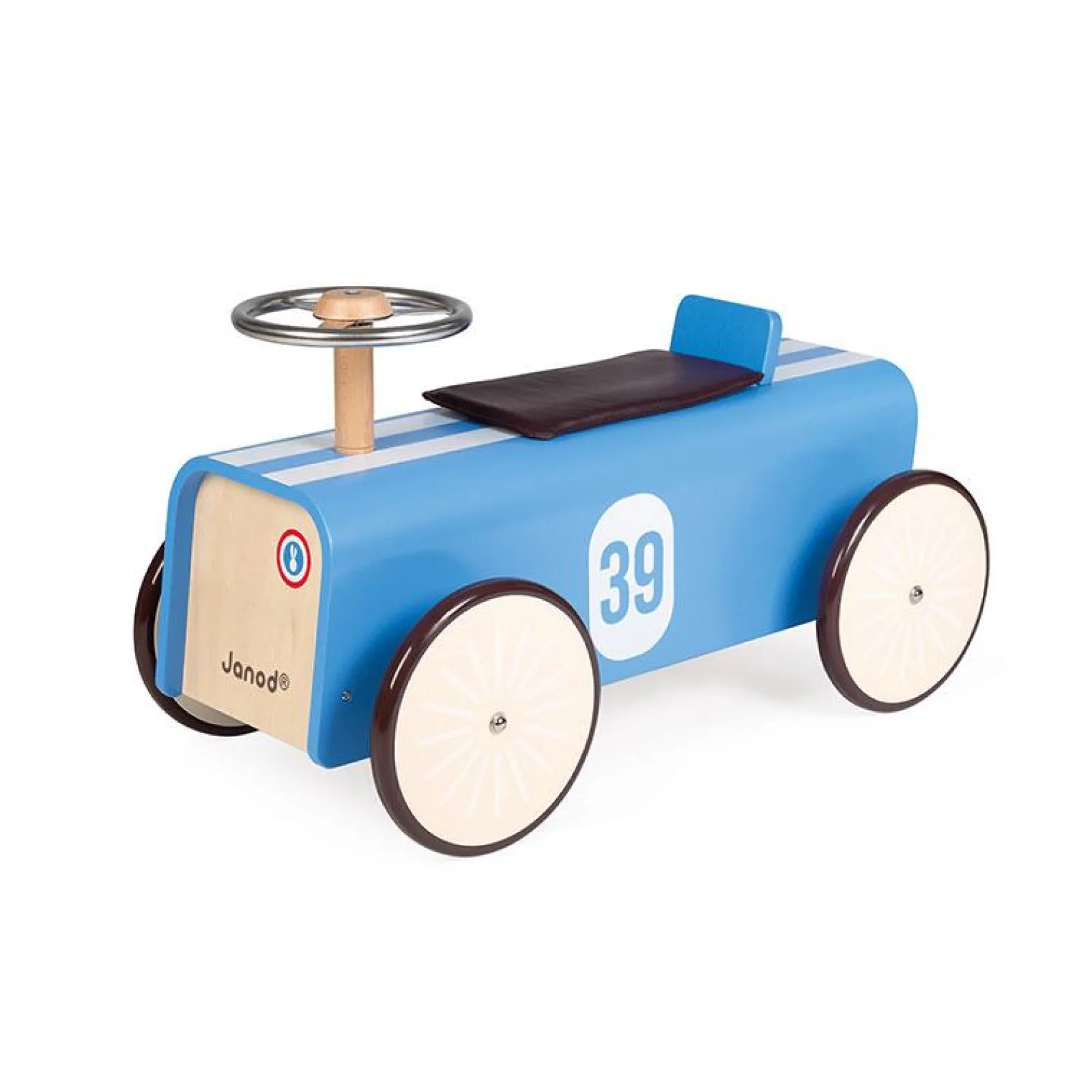Kinder Little Helper Wippen, Rutscher & Fahrräder | Rutschauto | blaues Vintage-Rutschauto | 24m+