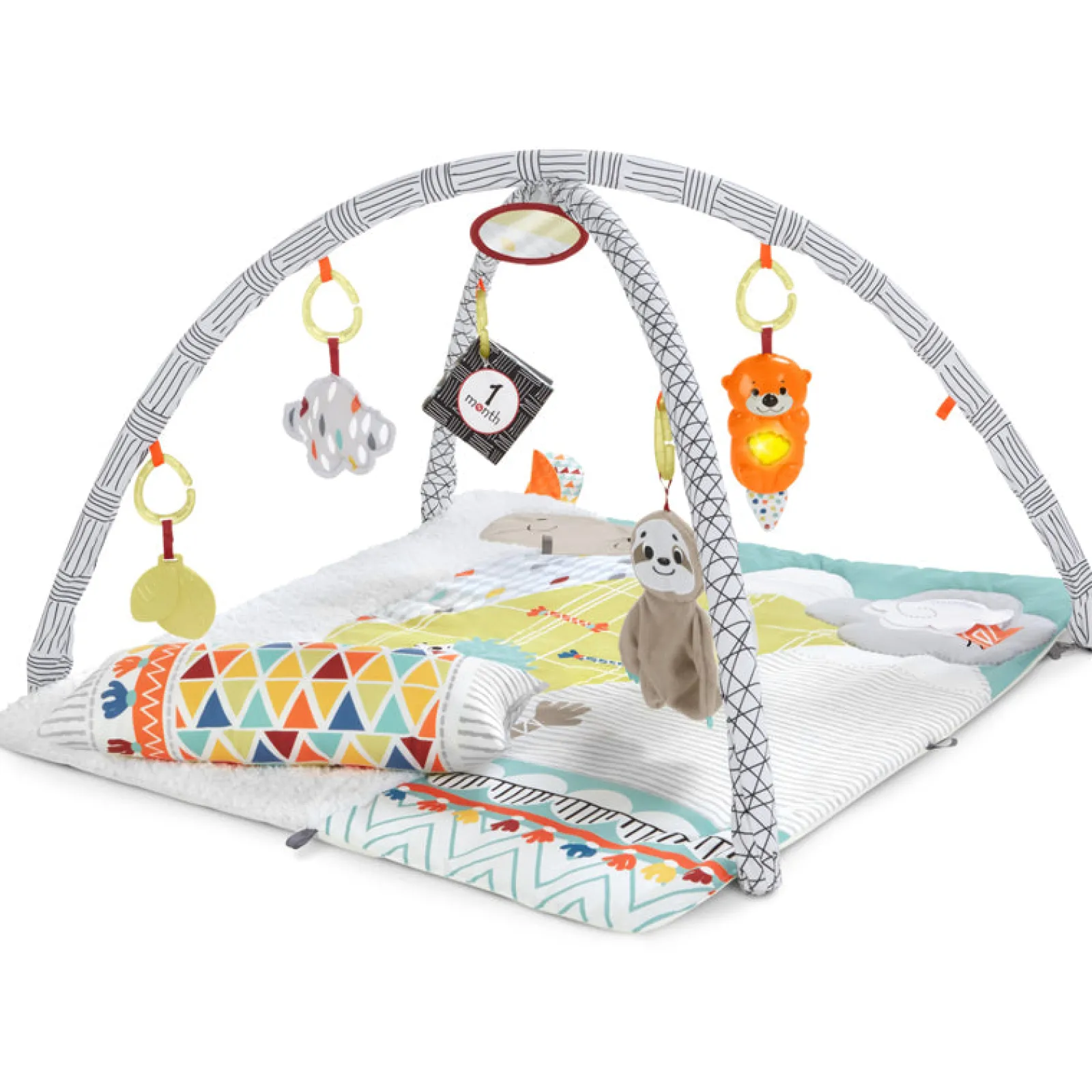 Kinder Little Helper Wolken Auf Dem Land | Luxuriöse, Weiche Sensorische Baby-Spielmatte | Baby-Fitnessstudio