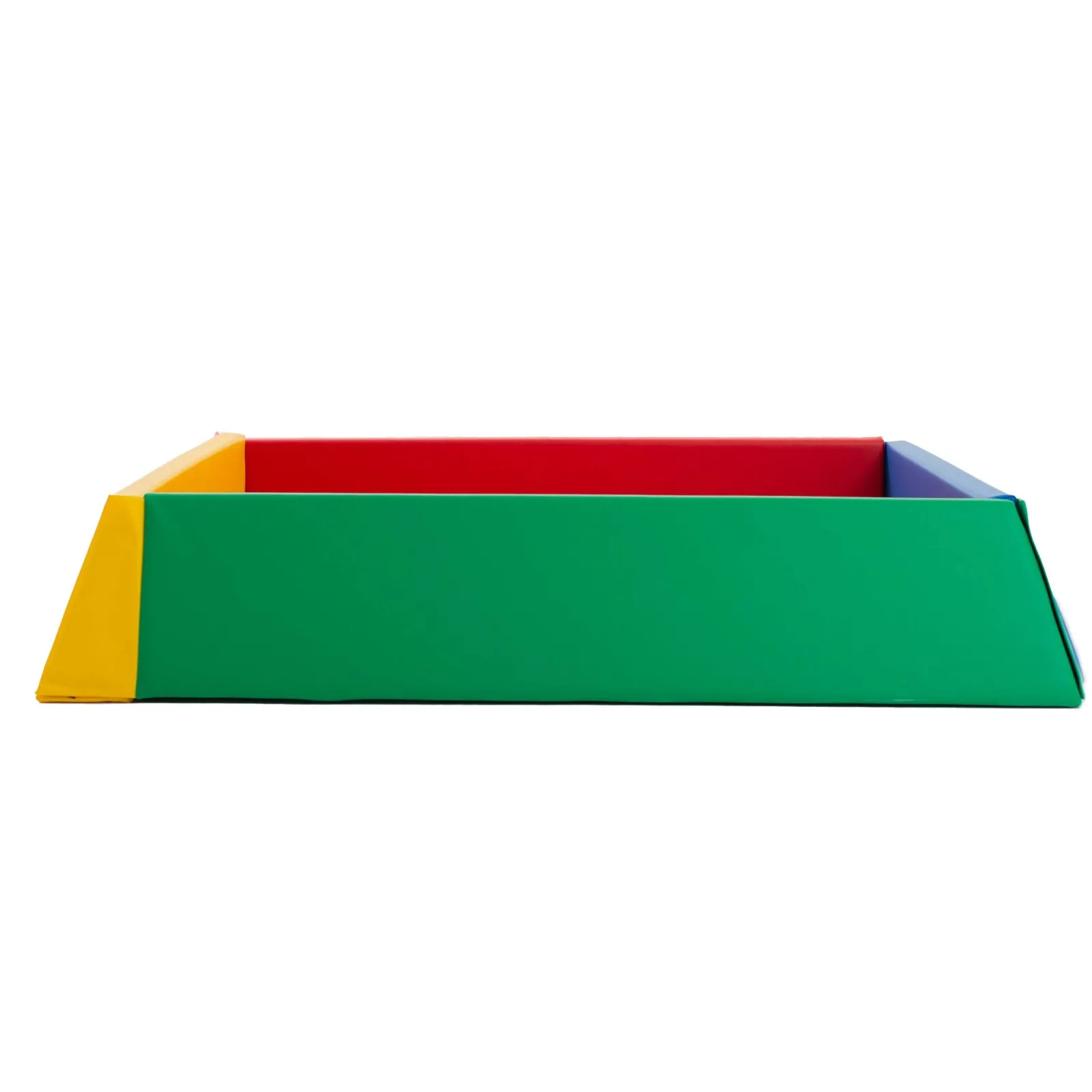 Kinder Little Helper XL-Montessori-Bällebad-Softplay-Set | Bällebad mit innerer Bodenmatte | 1,58 m im Quadrat | Primärfarben | 3m+